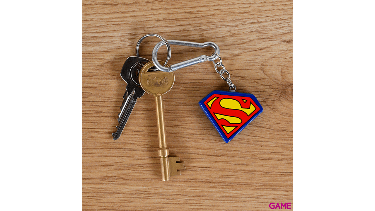 Llavero de Poliresina DC: Superman Logo