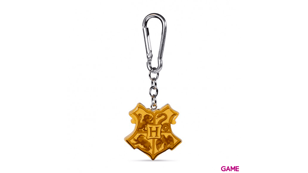 Llavero de Poliresina Harry Potter: Escudo de Hogwarts