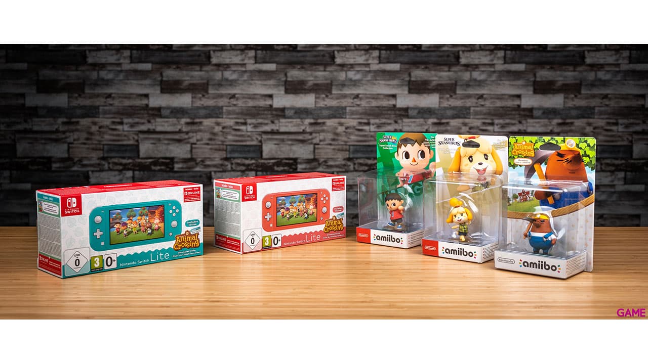 Nintendo Switch Lite Coral + Animal Crossing + 3 Meses Nintendo Online