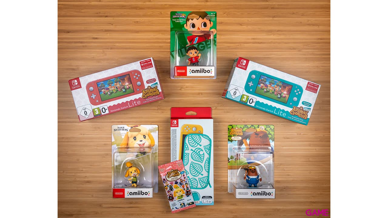 Nintendo Switch Lite Azul Turquesa + Animal Crossing + 3 Meses Nintendo Online