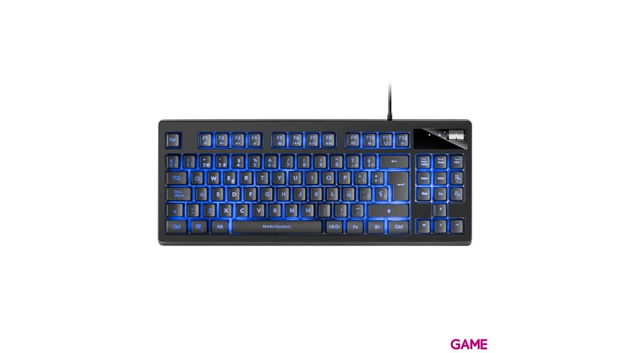 Mars Gaming MKAX BLACK FULL RGB TKL - Teclado Gaming