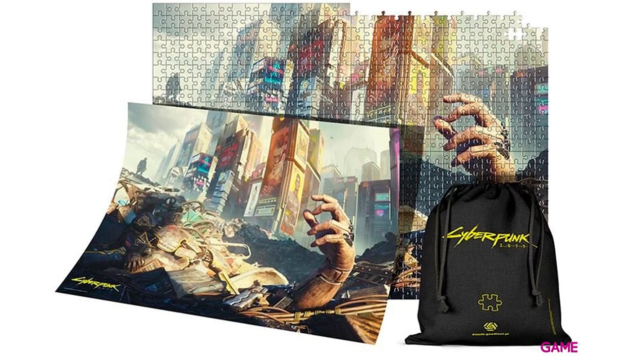 Puzzle Cyberpunk 2077: Hand 1.000 piezas