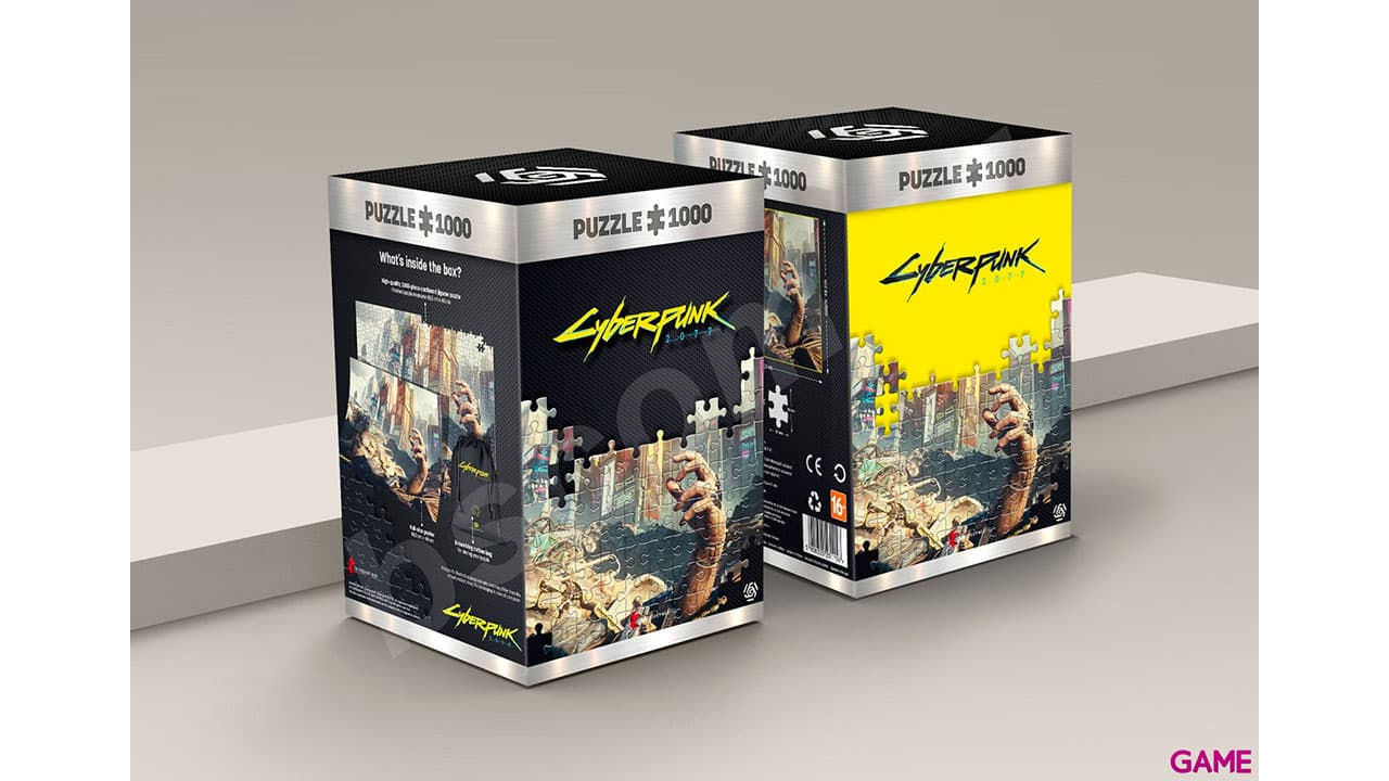 Puzzle Cyberpunk 2077: Hand 1.000 piezas
