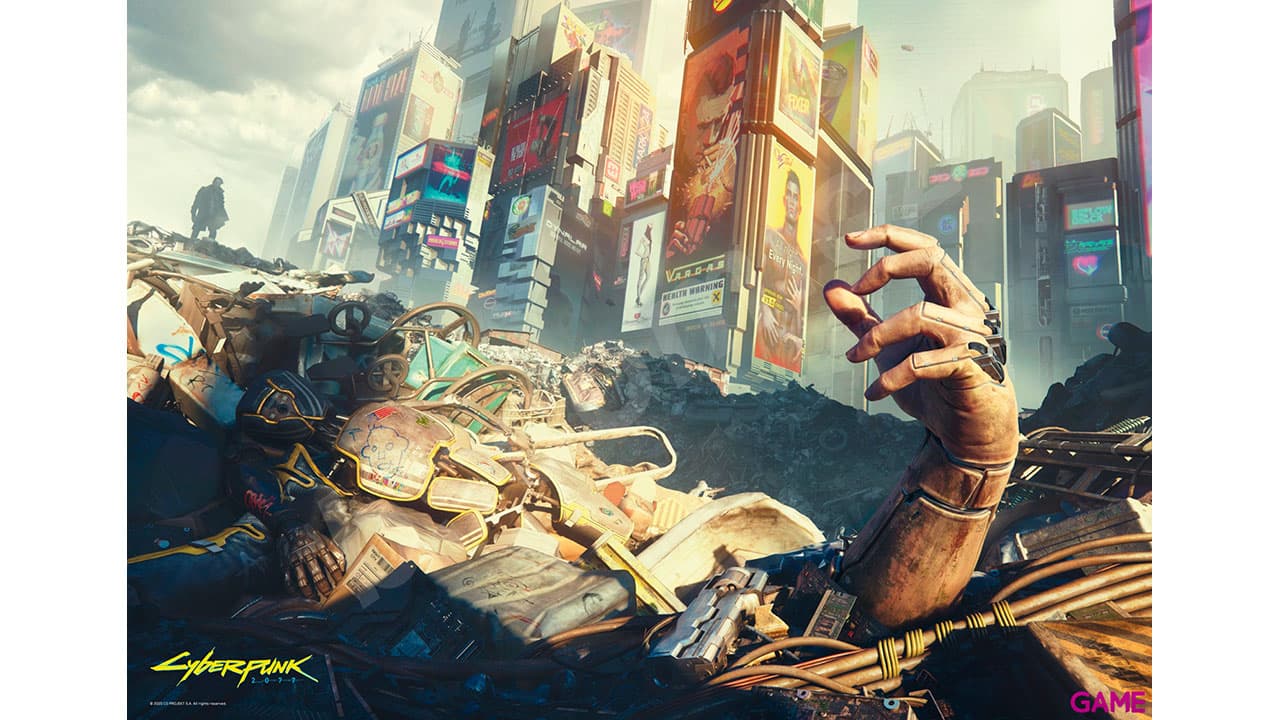 Puzzle Cyberpunk 2077: Hand 1.000 piezas
