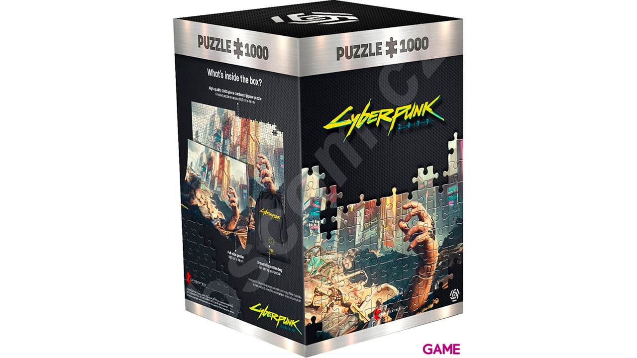 Puzzle Cyberpunk 2077: Hand 1.000 piezas
