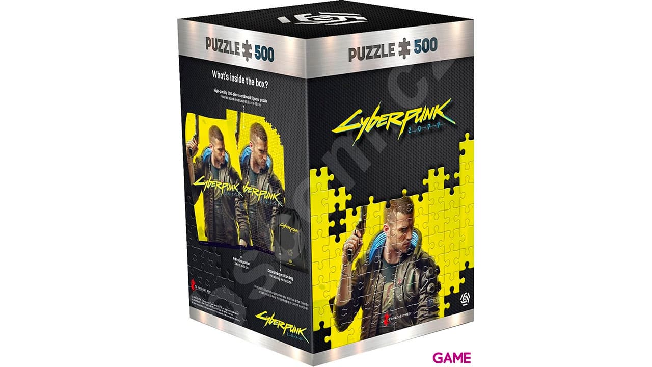 Puzzle Cyberpunk 2077: V Masculino 500 piezas