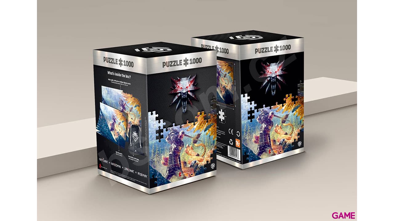 Puzzle The Witcher: Pelea con Grifo 1.000 piezas