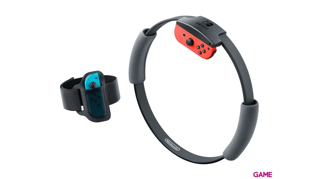 Nintendo Switch Azul Neon Rojo Neon + Ring Fit