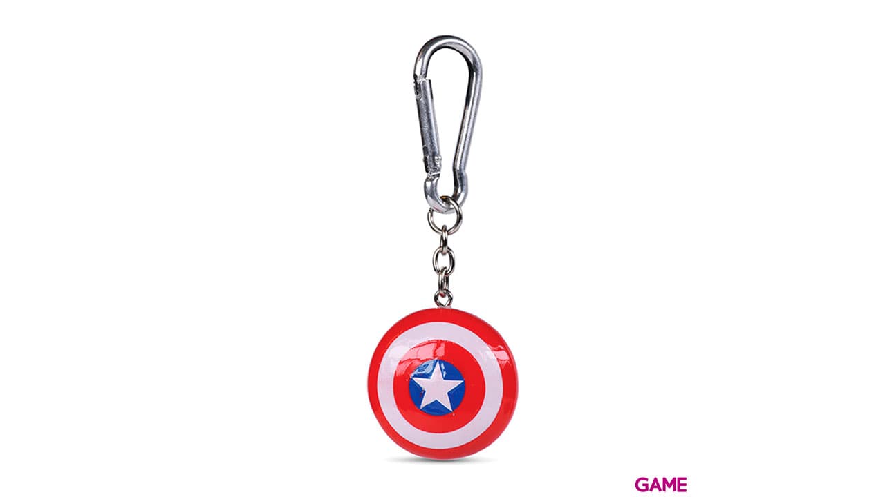 Llavero de Poliresina Marvel: Escudo de Capitán América