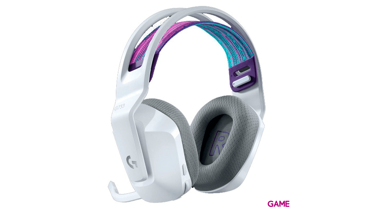 Logitech G733 LIGHTSPEED Wireless RGB Blanco PC - PS5 - PS4 - Switch - Movil - Auriculares Gaming