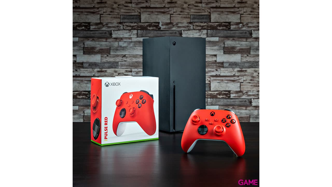 Controller Inalambrico Microsoft Pulse Red