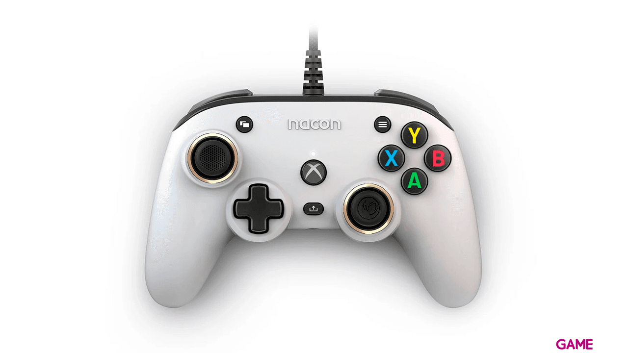 Mando Nacon Pro Compact Programable Blanco - Licencia XBOX