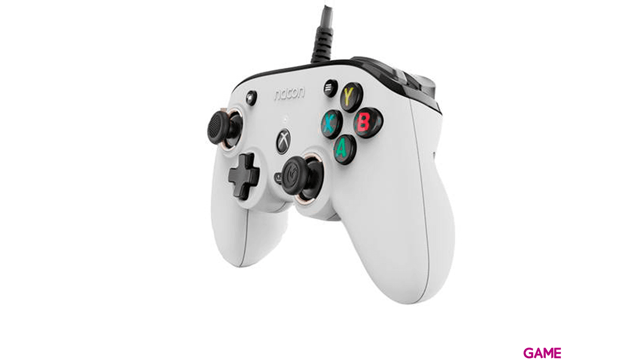 Mando Nacon Pro Compact Programable Blanco - Licencia XBOX