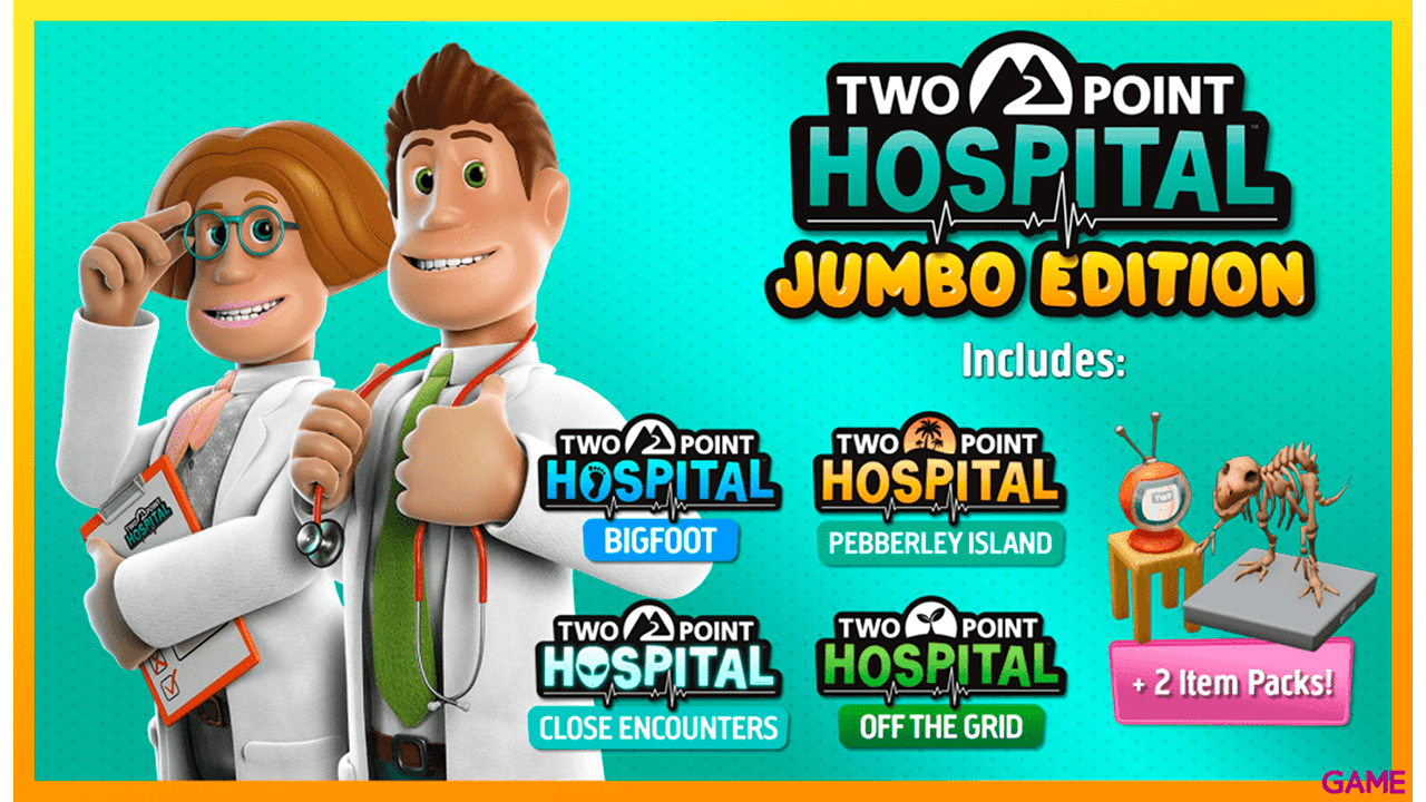 Two Point Hospital - Jumbo Edition PS4