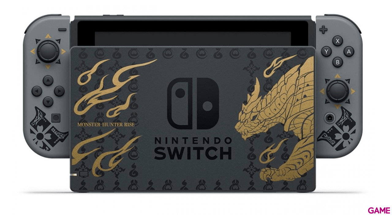 Nintendo Switch Edición Monster Hunter Rise