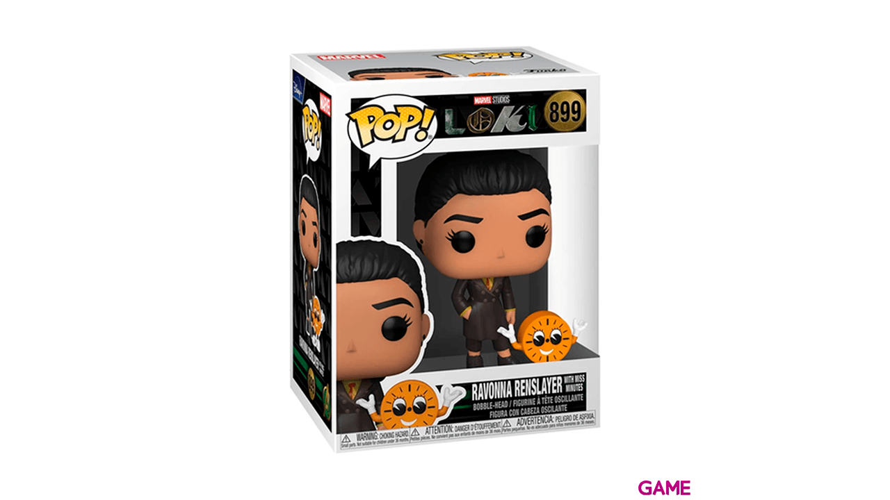 Figura POP Loki: Ravonna Renslayer con Miss Minutes