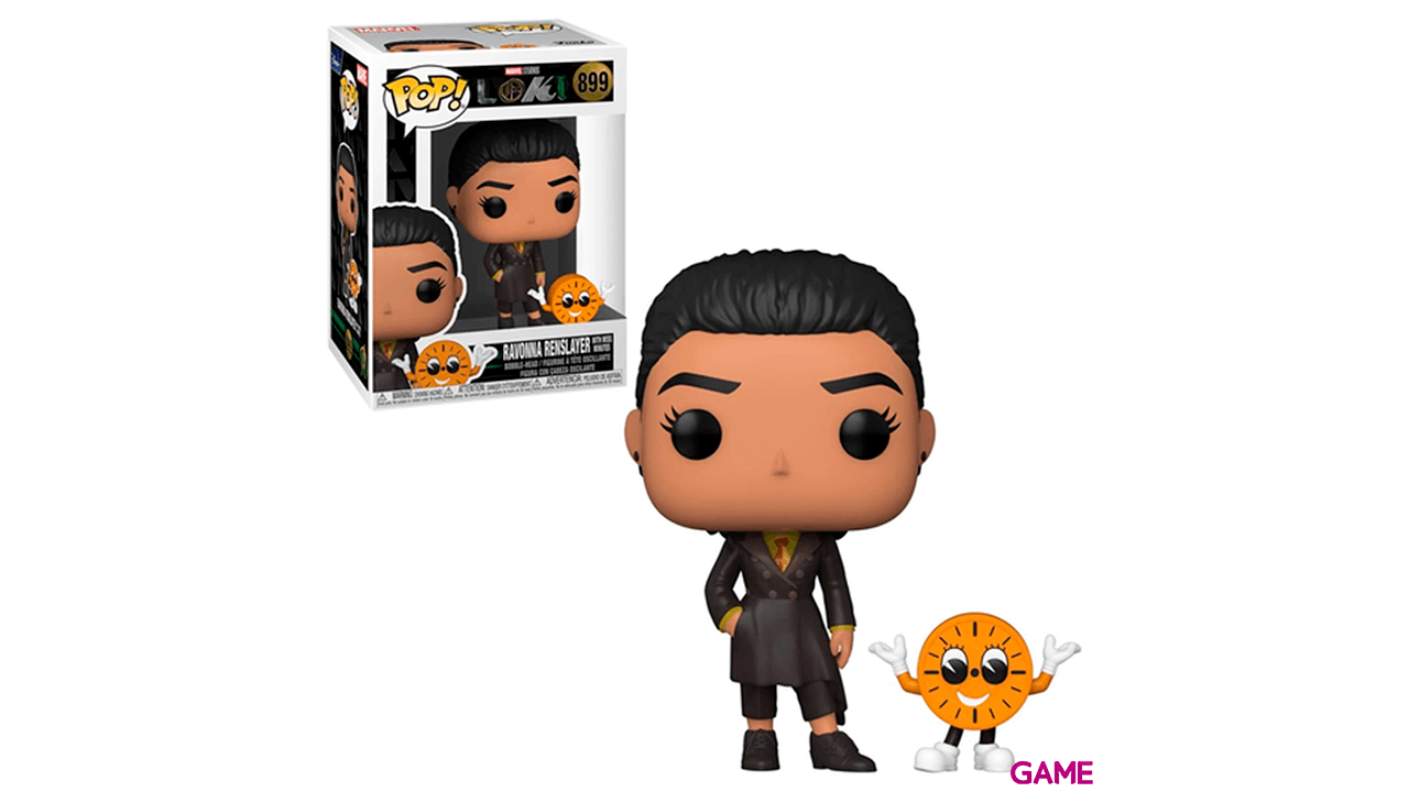 Figura POP Loki: Ravonna Renslayer con Miss Minutes