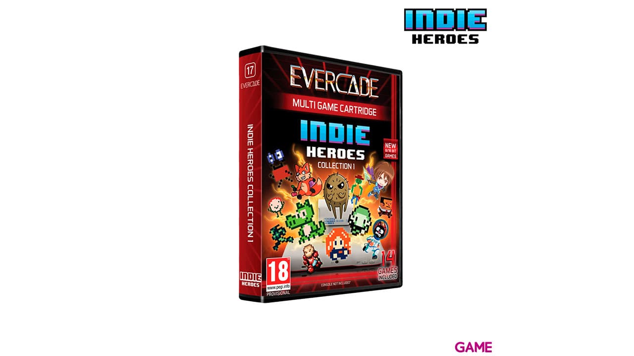 Cartucho Evercade Indie Heroes 1