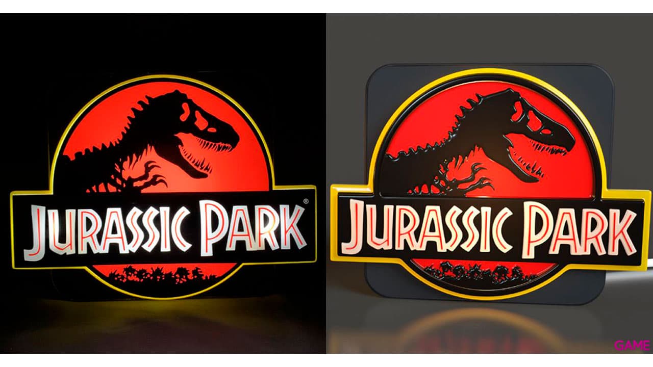 Lámpara 3D Jurassic Park