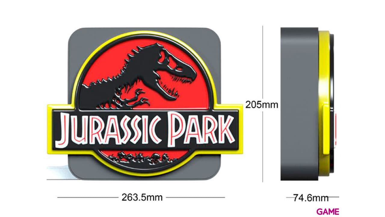 Lámpara 3D Jurassic Park