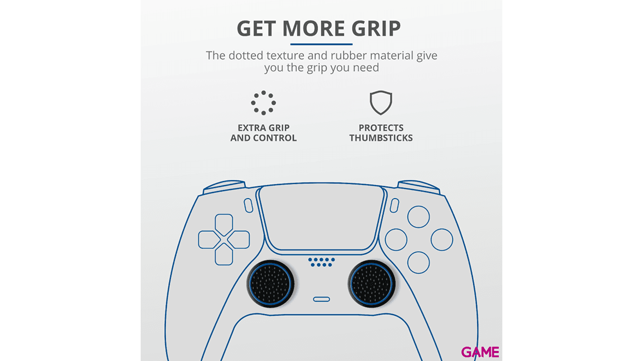 Grips Trust GXT266 4-pack para mando DualSense