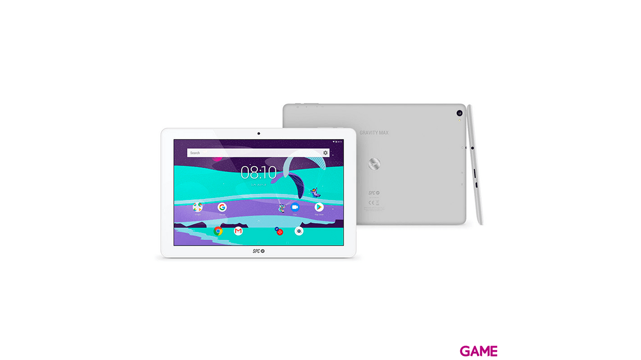SPC Gravity Max 10,1" 2GB+32GB WiFi Blanca