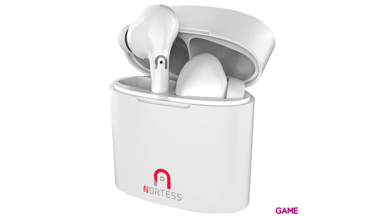 Auriculares Nortess Bluetooth 5.0 TWS Blancos