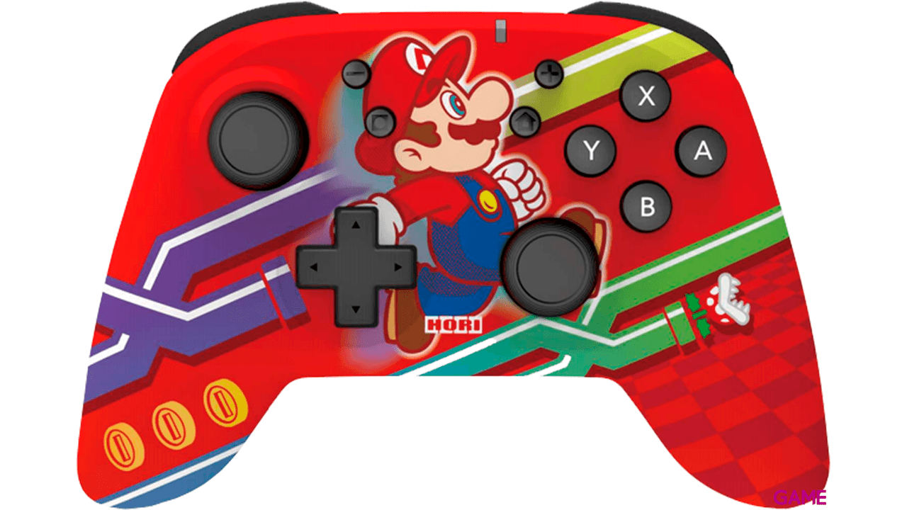 Controller Bluetooth Hori Mario v3 -Licencia oficial-