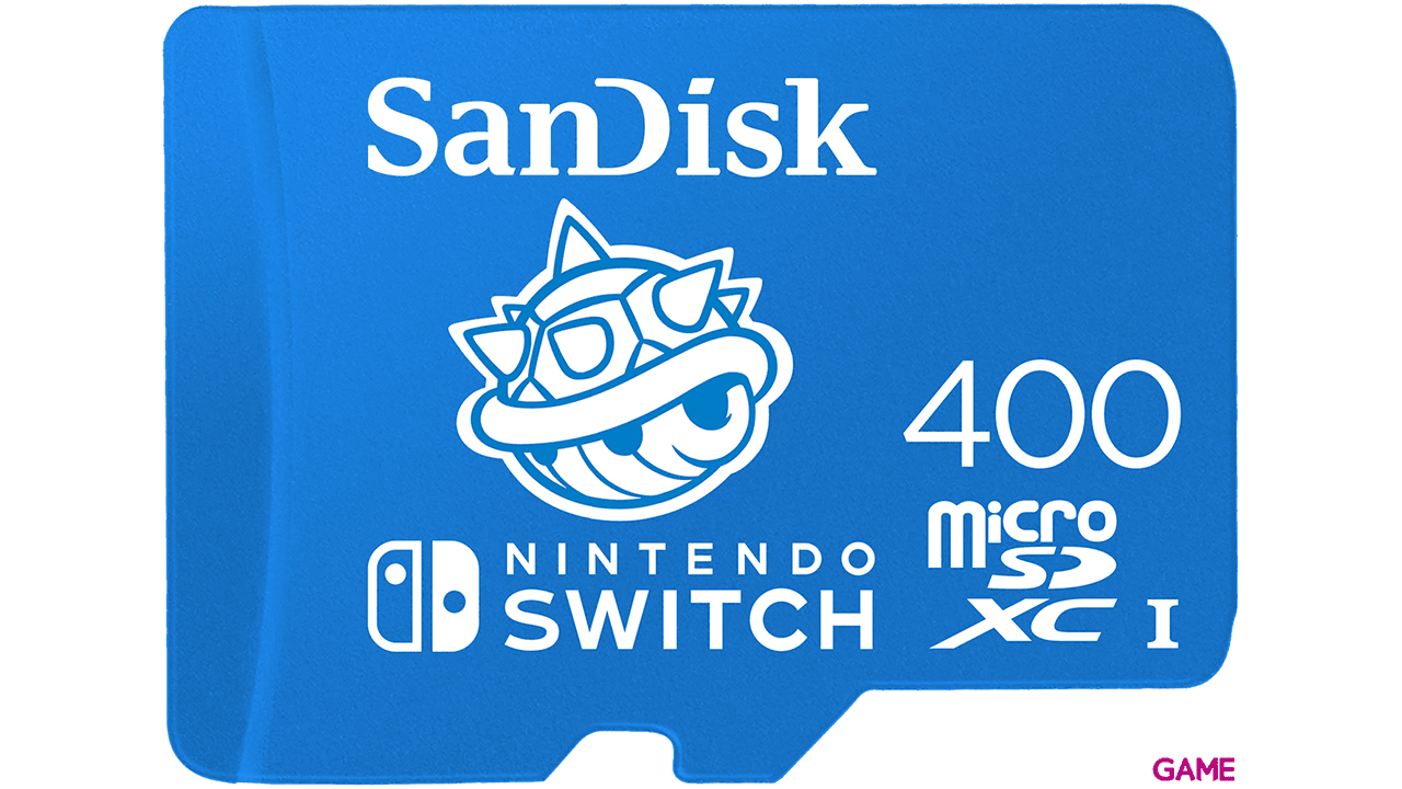 Memoria Sandisk 400GB microSDXC Caparazón -Licencia oficial-