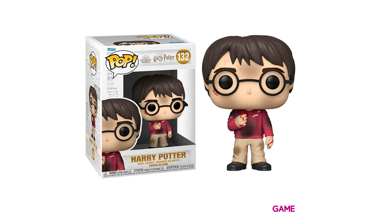 Figura POP Harry Potter Aniversario: Harry con La Piedra