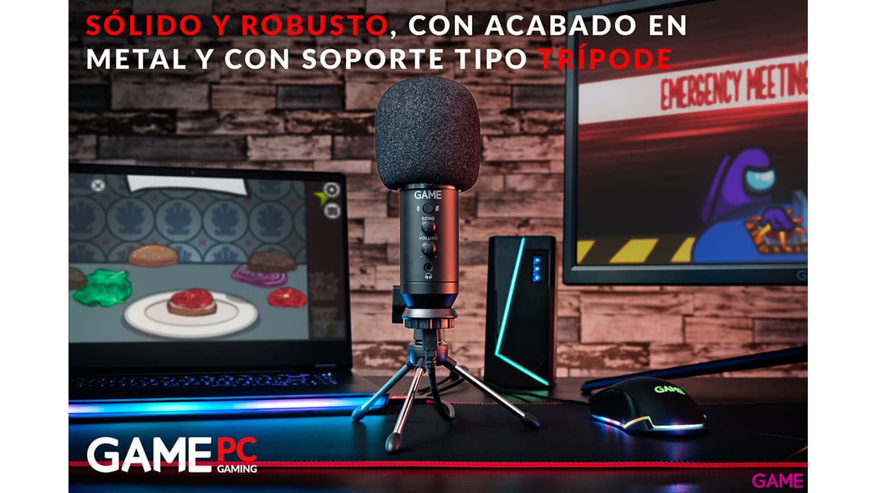 GAME MIC320 USB Advanced Streaming PC - Microfono Gaming