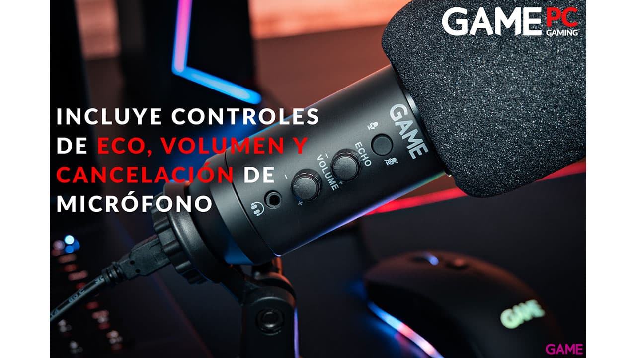 GAME MIC320 USB Advanced Streaming PC - Microfono Gaming