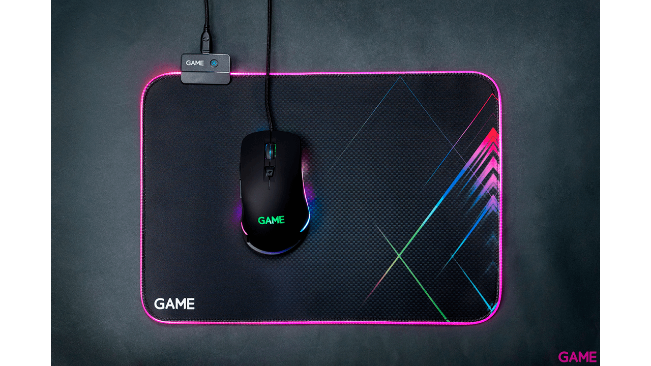 GAME MM322 RGB M - Alfombrilla Gaming