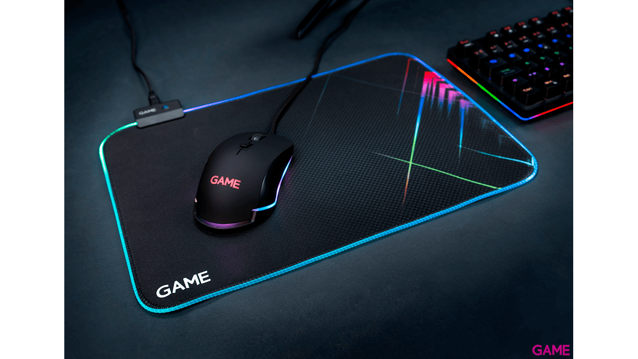 GAME MM322 RGB M - Alfombrilla Gaming