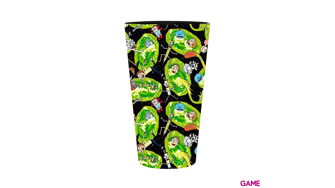 Vaso XXL Rick y Morty: Portales 400ml