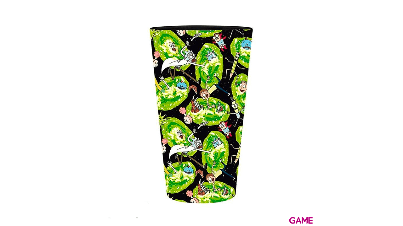 Vaso XXL Rick y Morty: Portales 400ml
