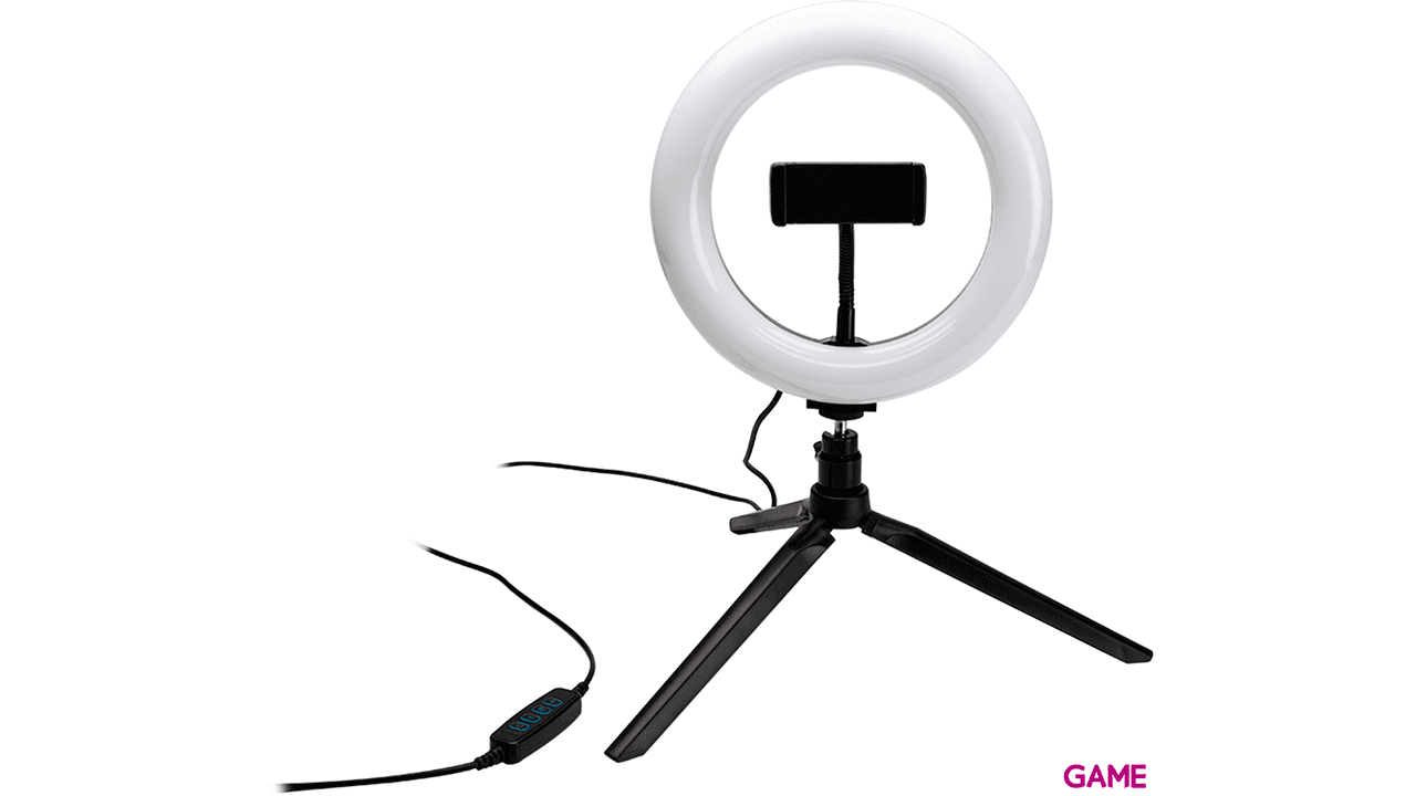 Kit Trípode y Luz de LED Vlogging