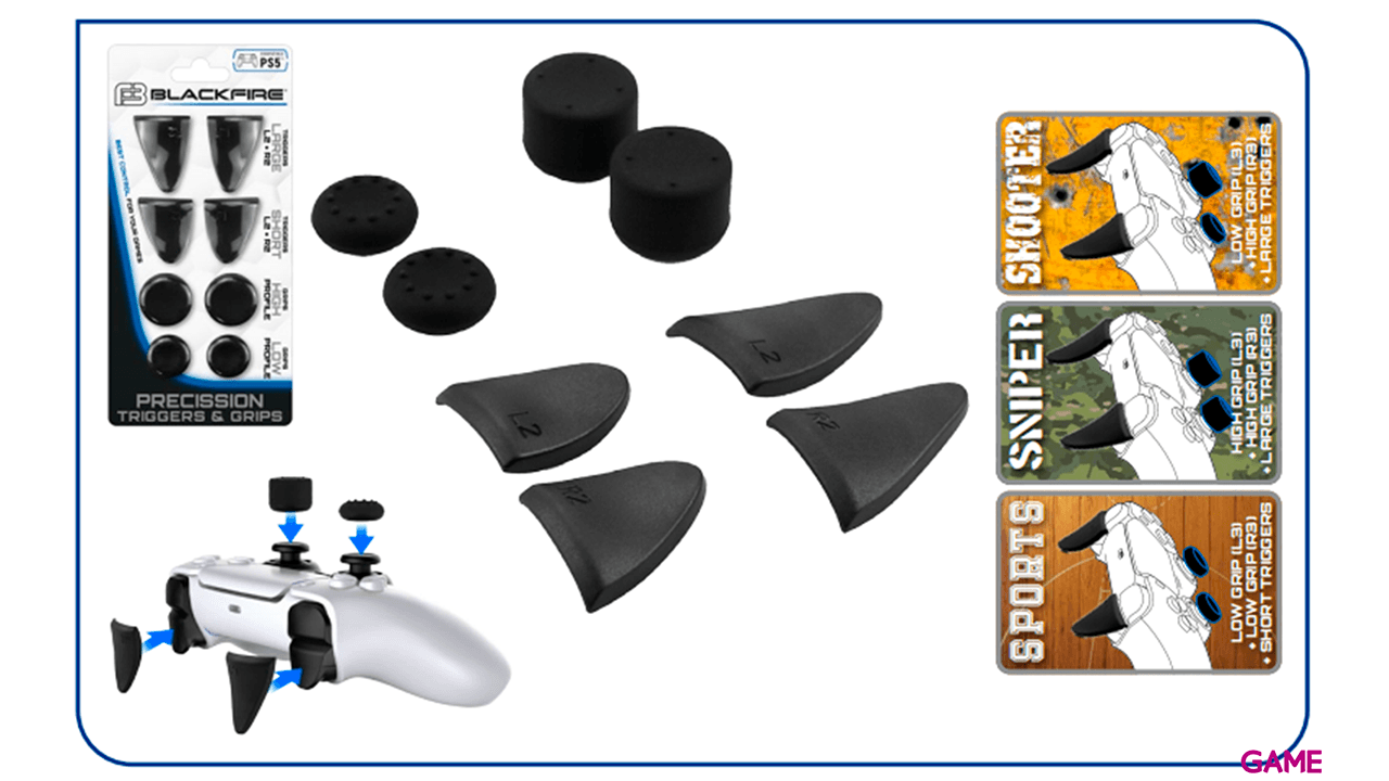 Precission Triggers & Grips Blackfire