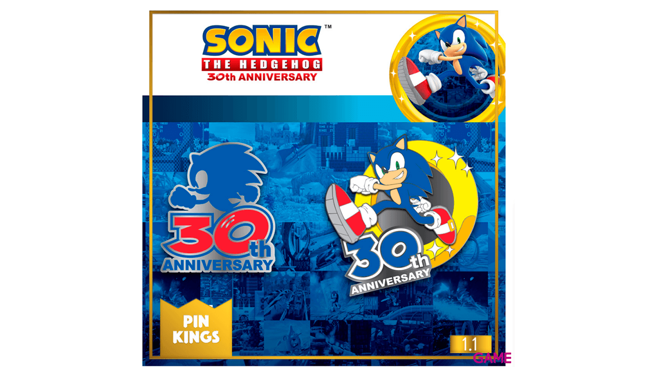 Pin Kings Sonic 30º Aniversario