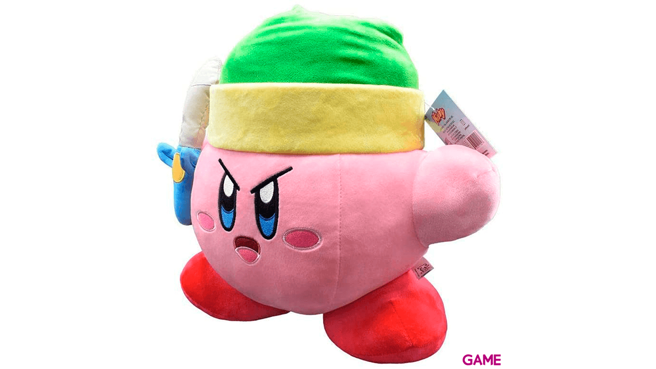 Peluche Kirby 30cm: Espada
