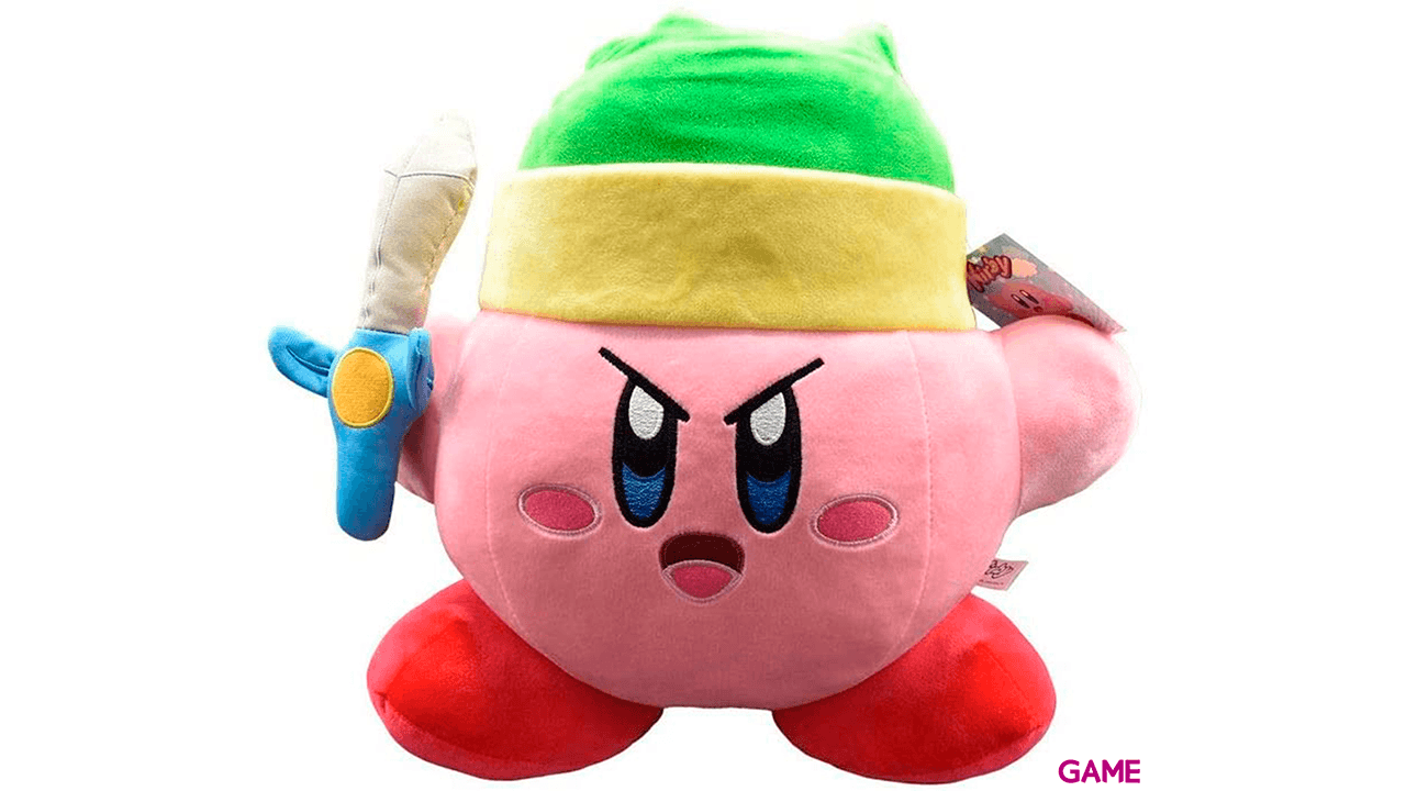 Peluche Kirby 30cm: Espada