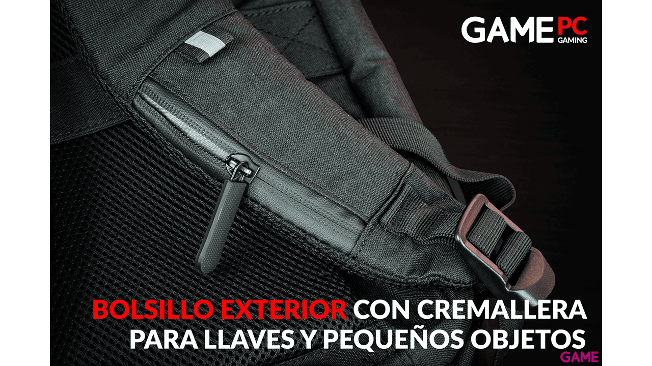 GAME BP420 con iluminacion RGB - Mochila Gaming