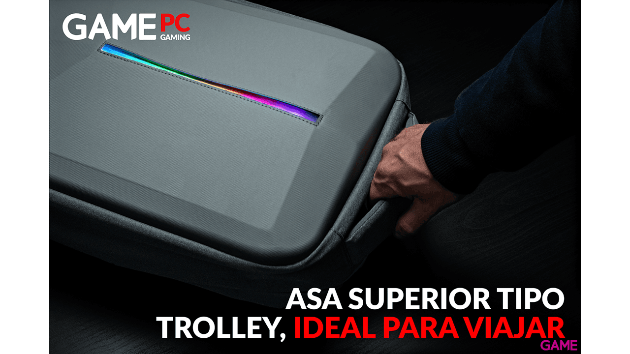 GAME BP420 con iluminacion RGB - Mochila Gaming