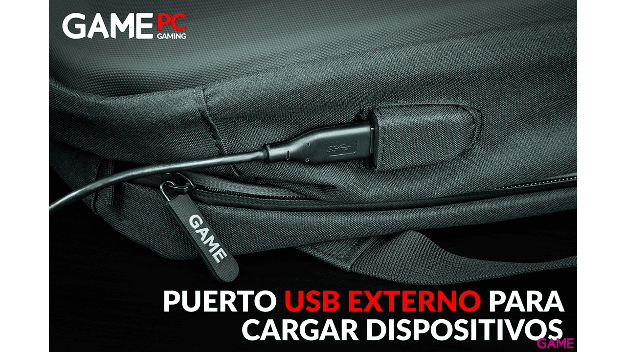 GAME BP420 con iluminacion RGB - Mochila Gaming