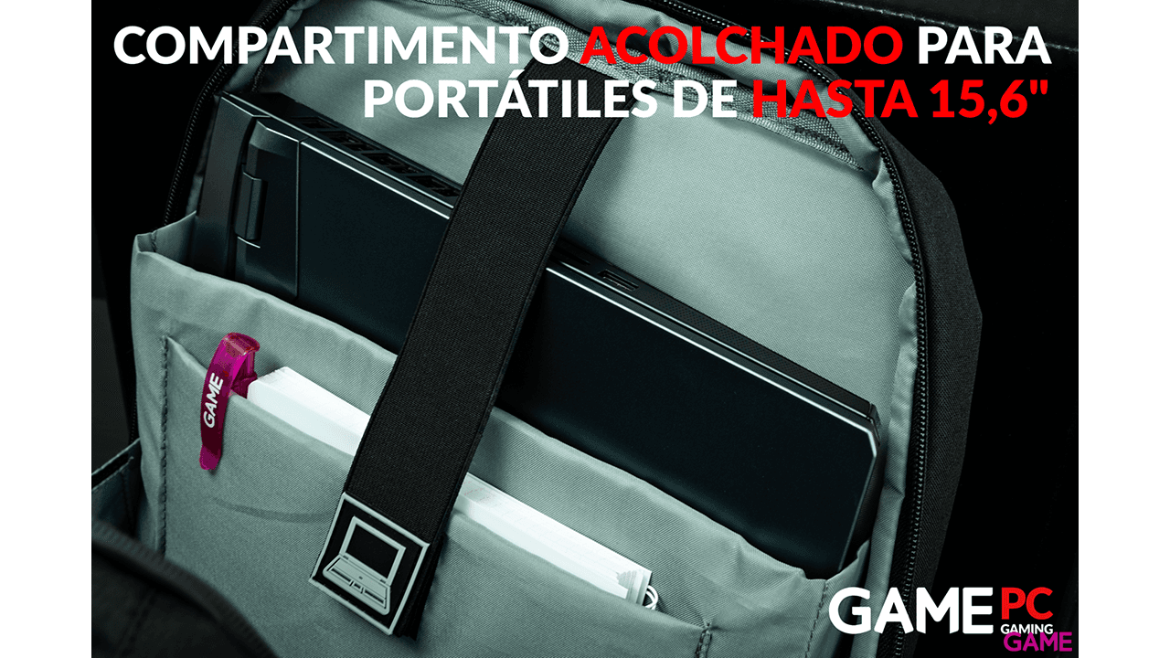 GAME BP420 con iluminacion RGB - Mochila Gaming