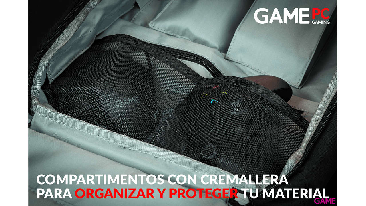 GAME BP420 con iluminacion RGB - Mochila Gaming