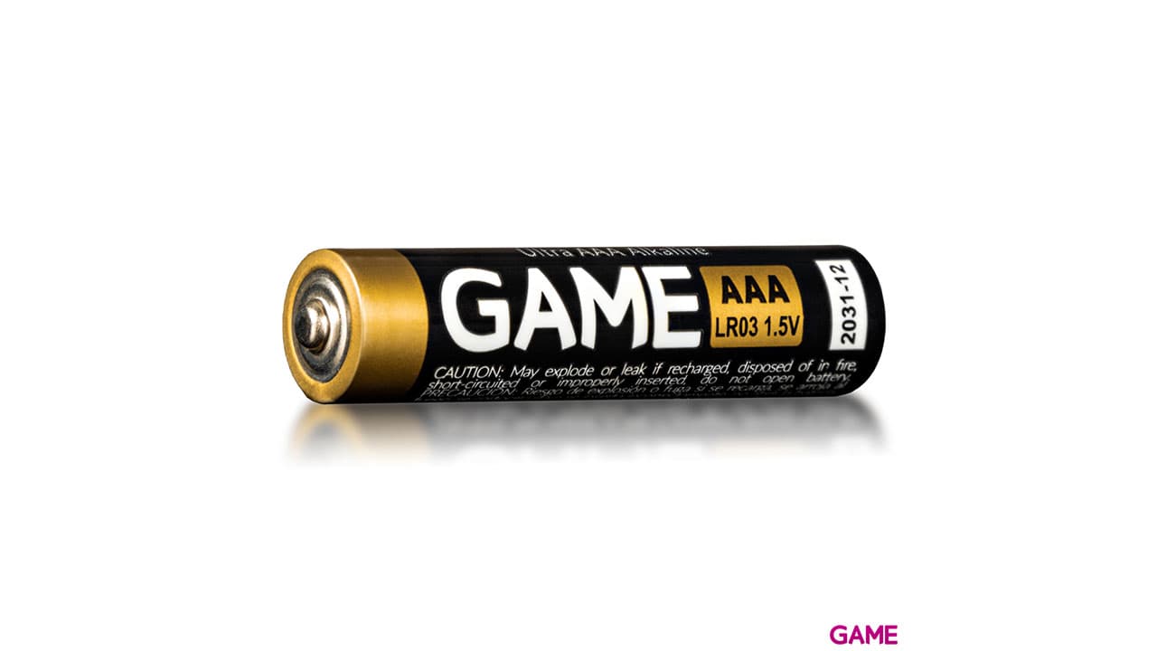 GAME UltraPower+ Pack 8 Pilas Alcalinas LR03 AAA