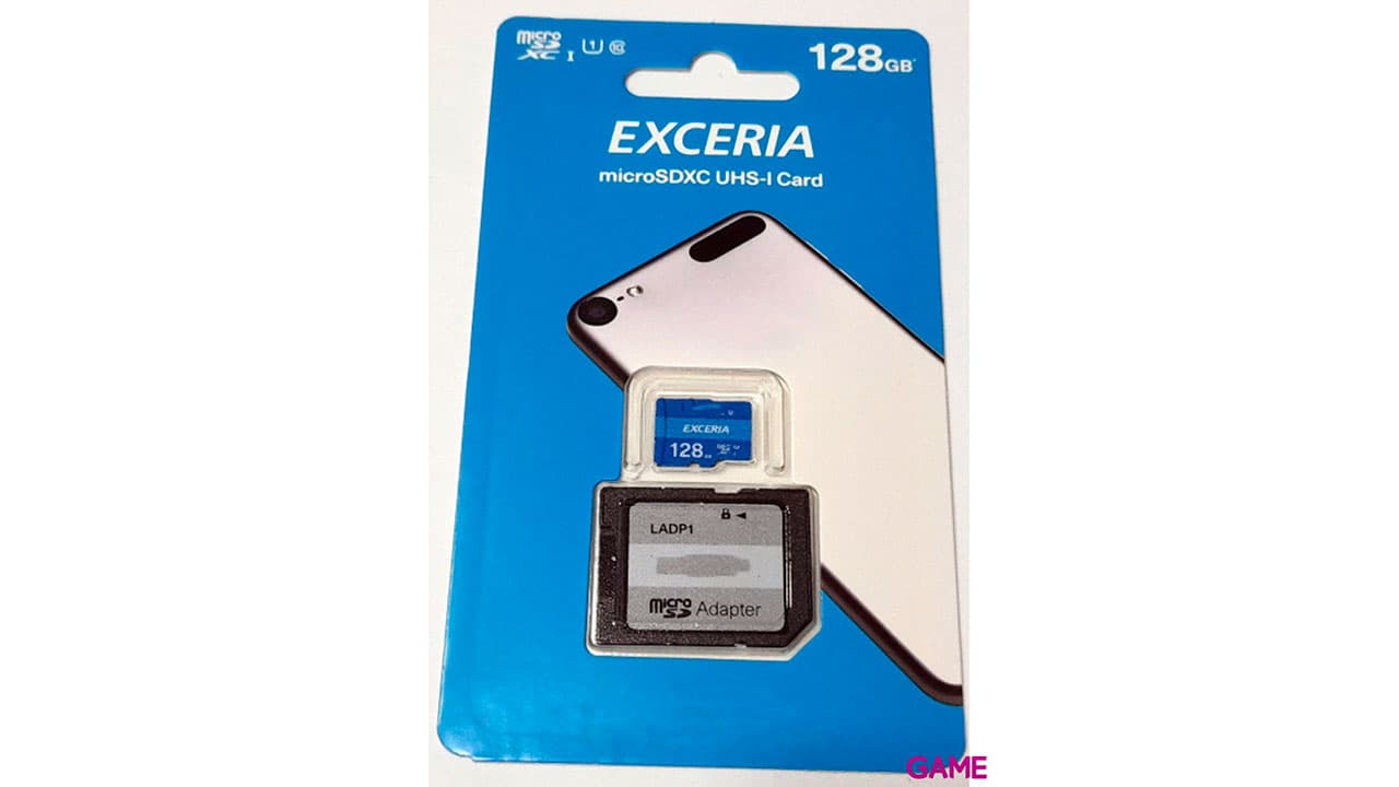 Memoria Kioxia Exceria 128Gb microSDXC UHS-I C10 R100