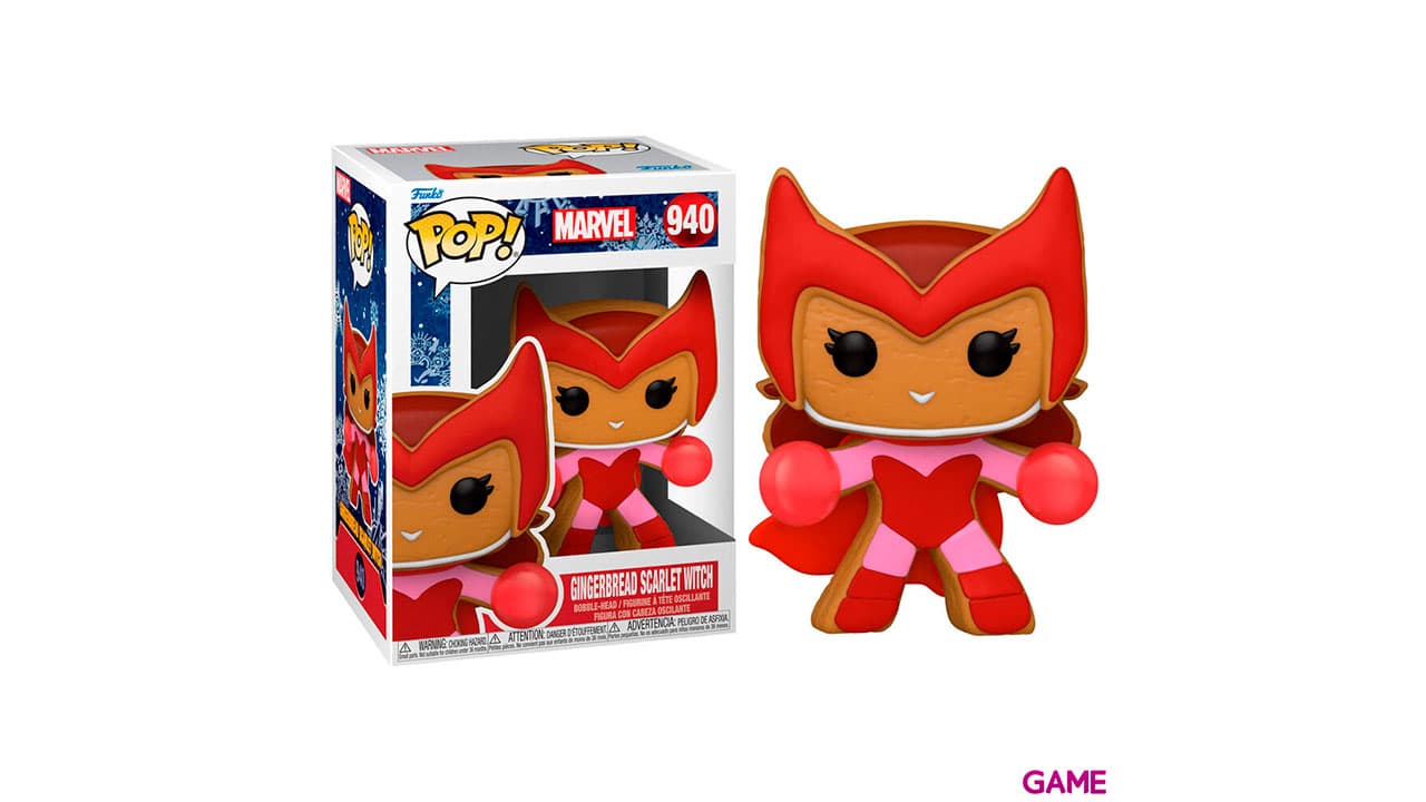 Figura POP Marvel Holidays S3: Bruja Escarlata