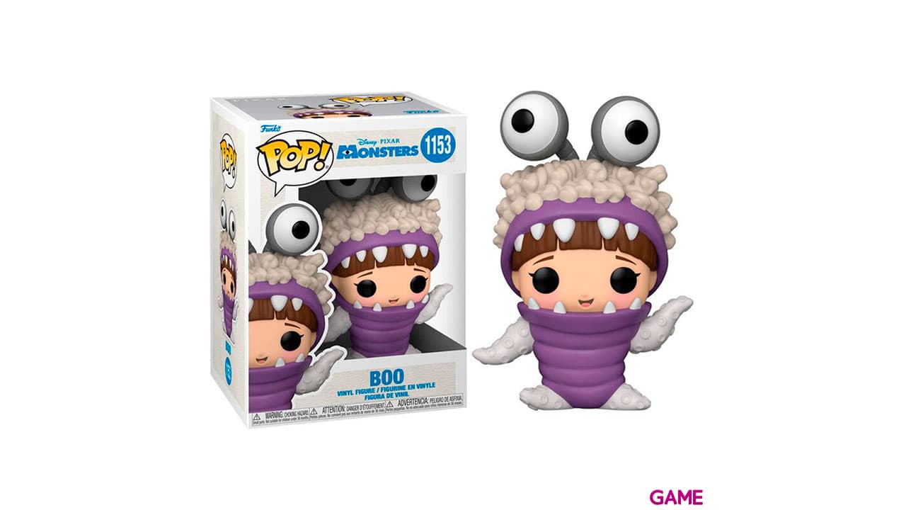 Figura POP Disney: Monstruos S.A 20th Boo con capucha